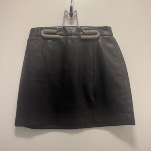 Wilfred Black Mini Skirt
